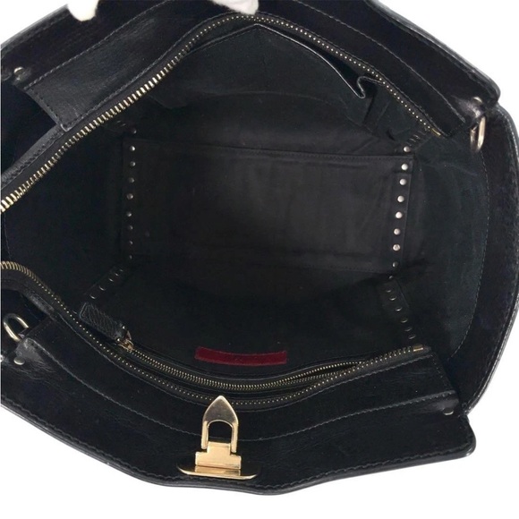 Valentino Garavani Black Studded Women's Bag - Picture 13 of 15